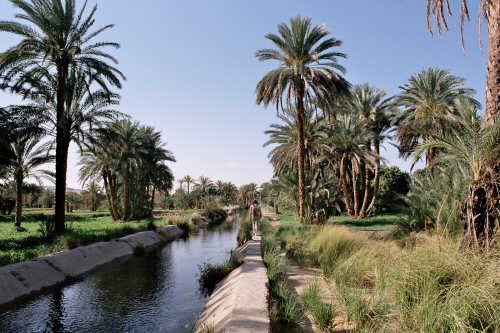 belles balades le long des canaux d'irrigation