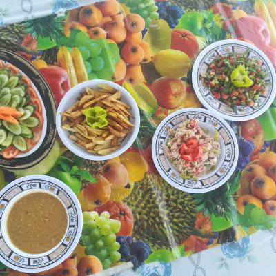 Repas sur les felouques
